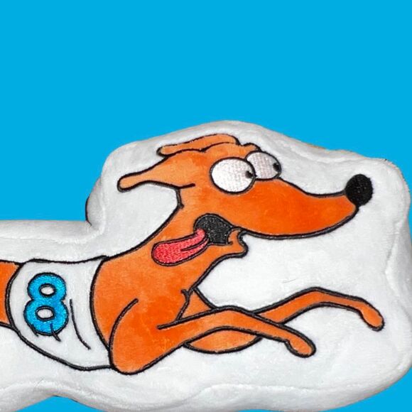 UNIVERSAL STUDIOS The Simpsons Santa's Little Helper Dog Plush Pillow 16" - Picture 2 of 5